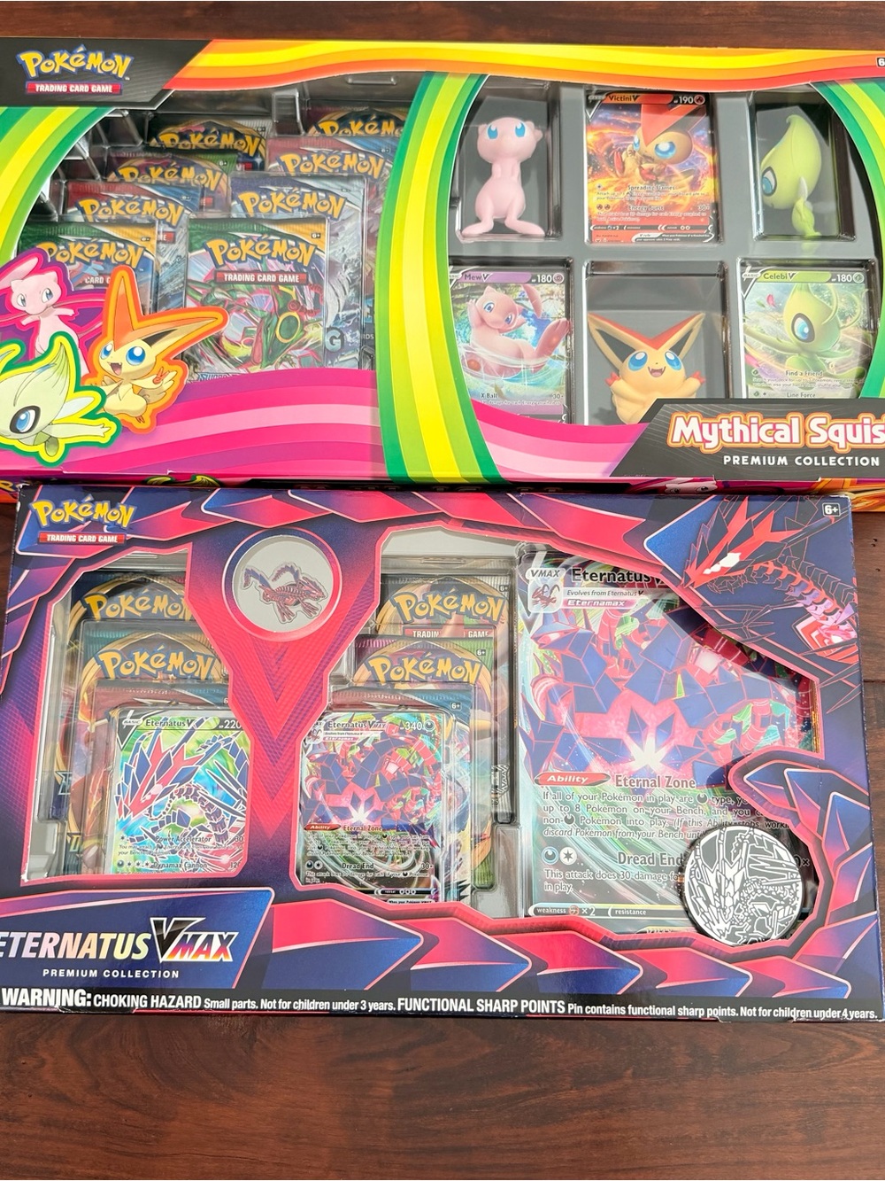 Pokémon - Mythical Squishy and Eternatus Vmax Premium Collection